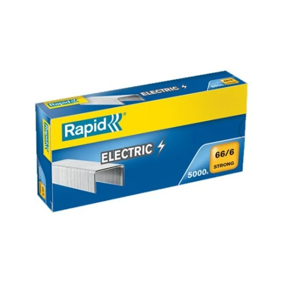 Телчета Rapid Fast Strong, 66/6 ( 2-20 л.), за електрически телбод, 5000 бр.
