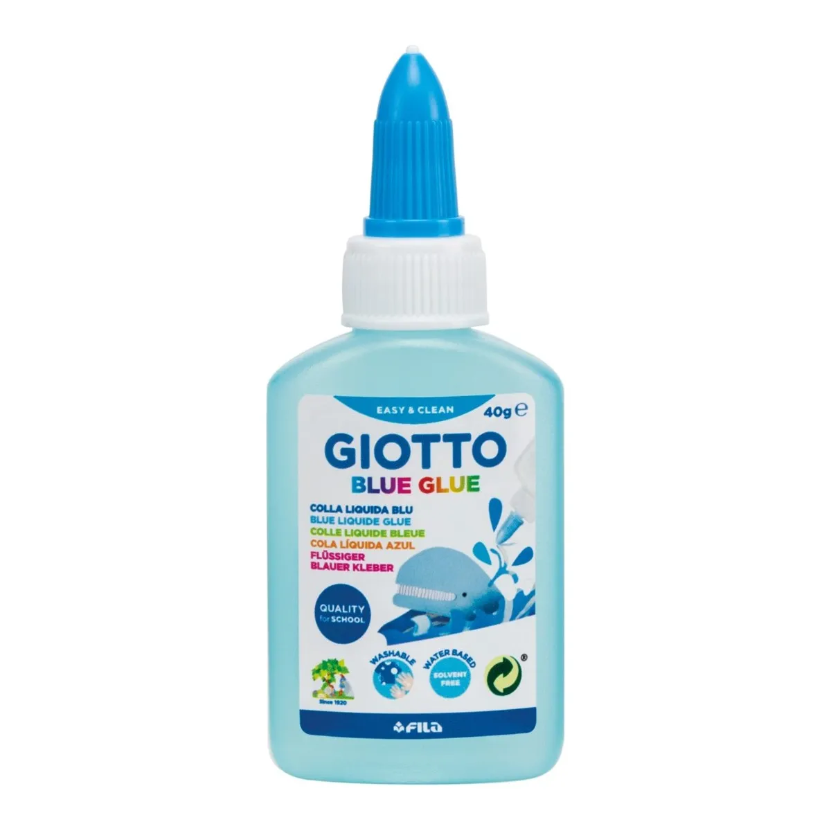 Течно лепило GIOTTO Blue, 40 мл, синьо