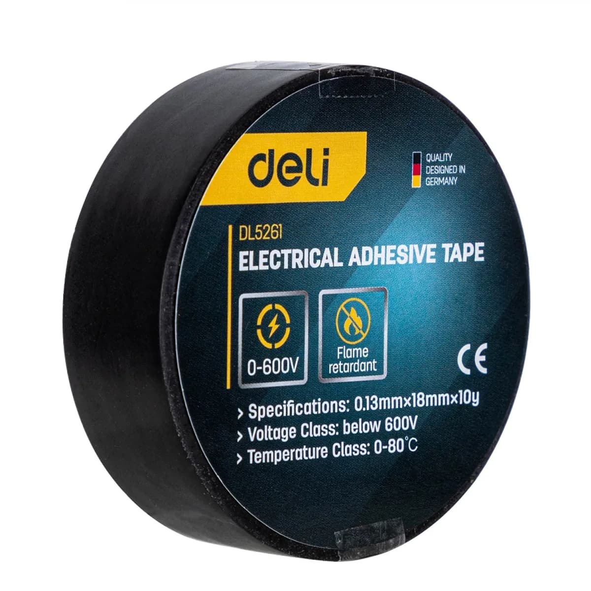 Изолирбанд Deli EDL5261, 18 мм х 9 м