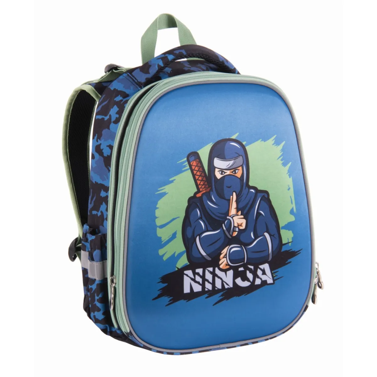 Ученическа раница PULSE Anatomic Cube Ninja, 2 отделения