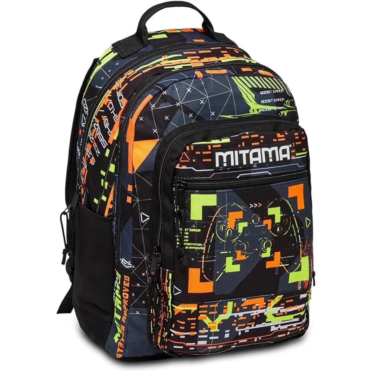 Ученическа раница MITAMA New Plus Metaverse, за момче, 4 отделения