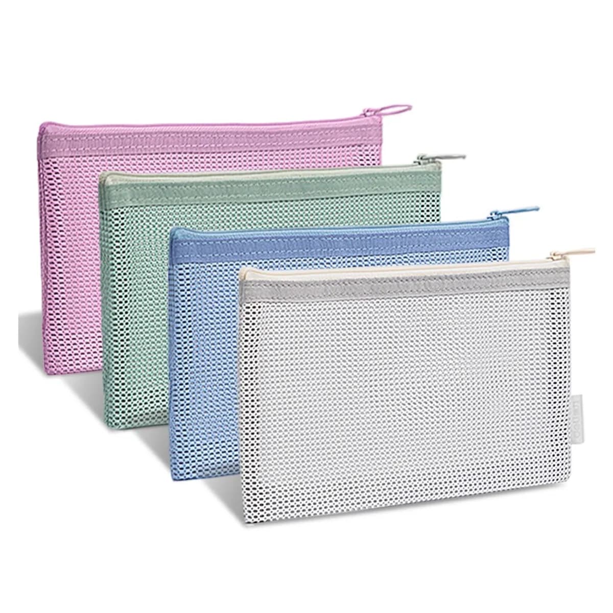 Несесер с едно отделение Deli Fabric, 67058F, розов