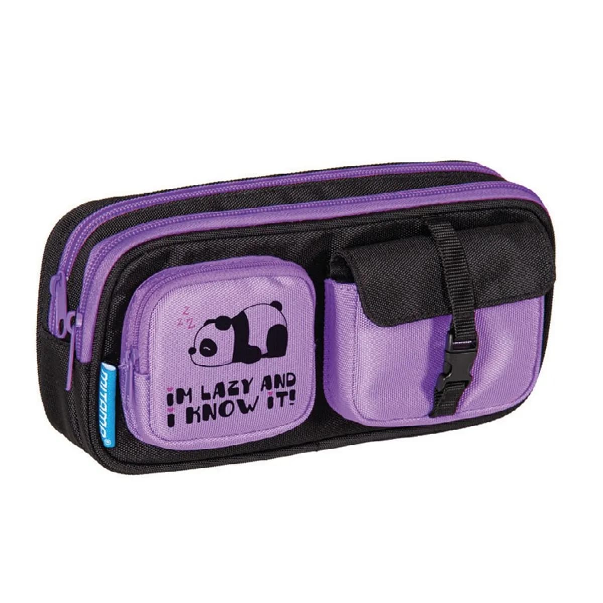 Несесер MITAMA Pockets, 2 отделения и 2 портмонета, 22x7.5х10.5 см, асорти 3 дизайна за момчета