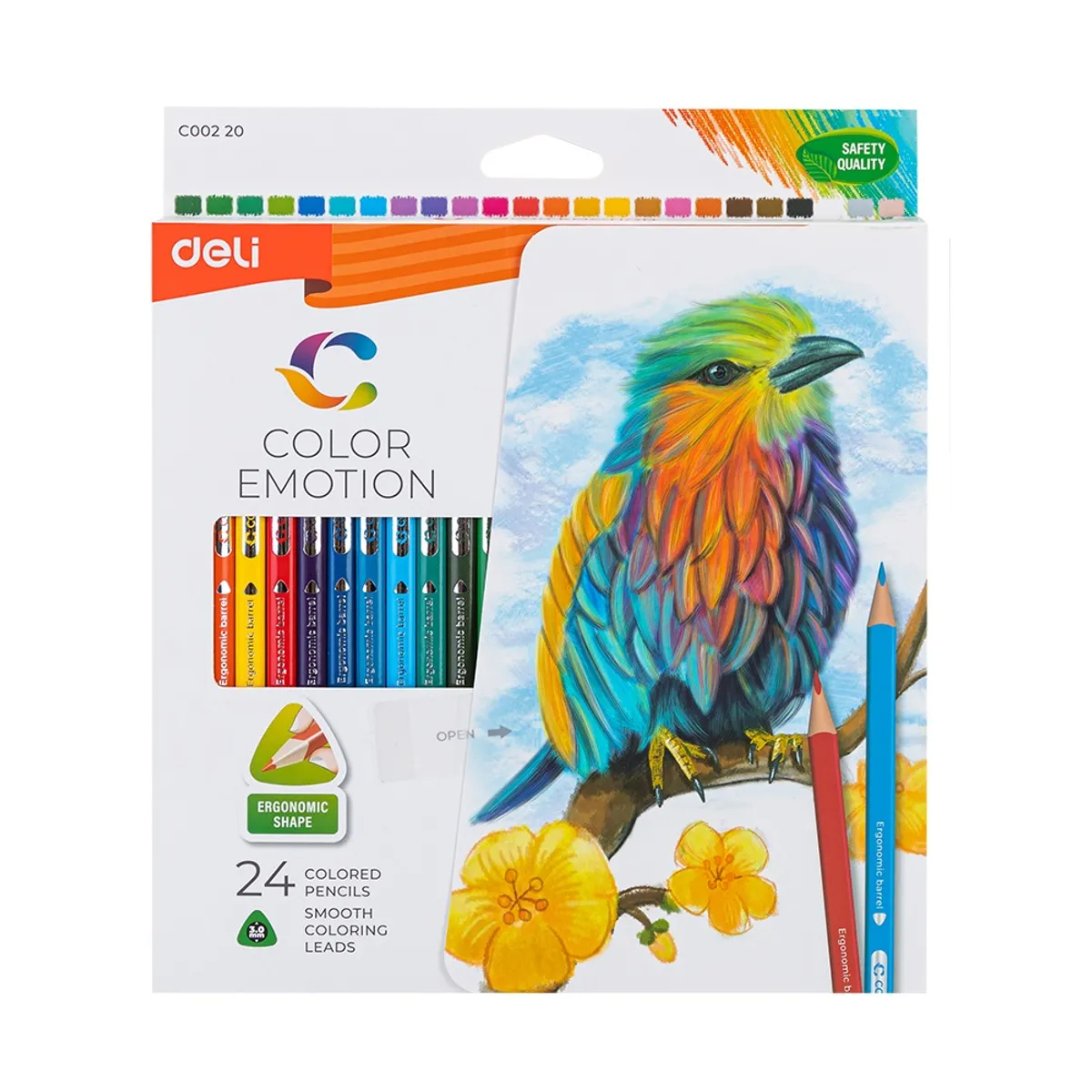 Цветни моливи Deli Color Emotion EC00220 -24 цв
