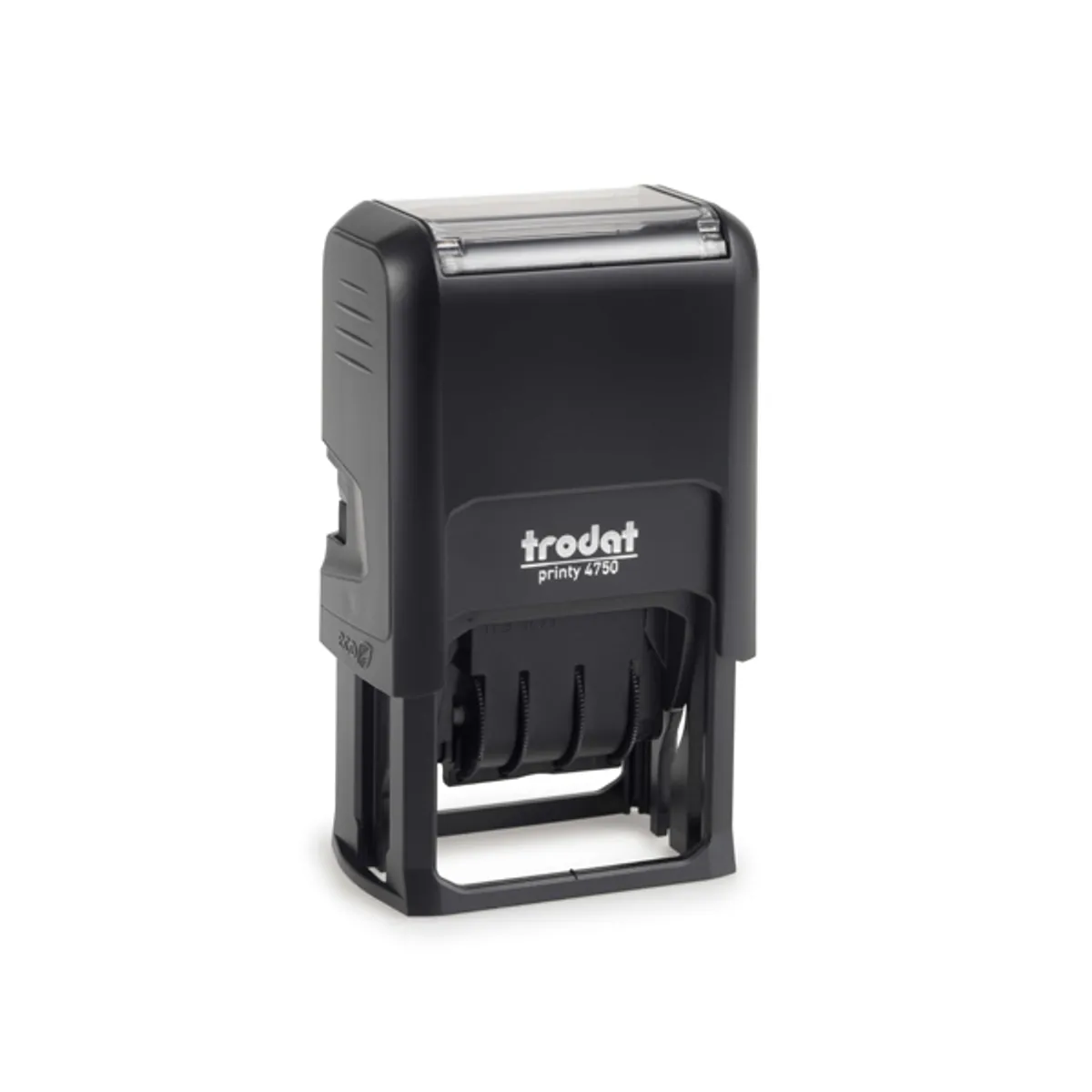 Датник Trodat Printy 4750 с цифри, височина на шрифта 4 мм, 41х24 мм, син тампон