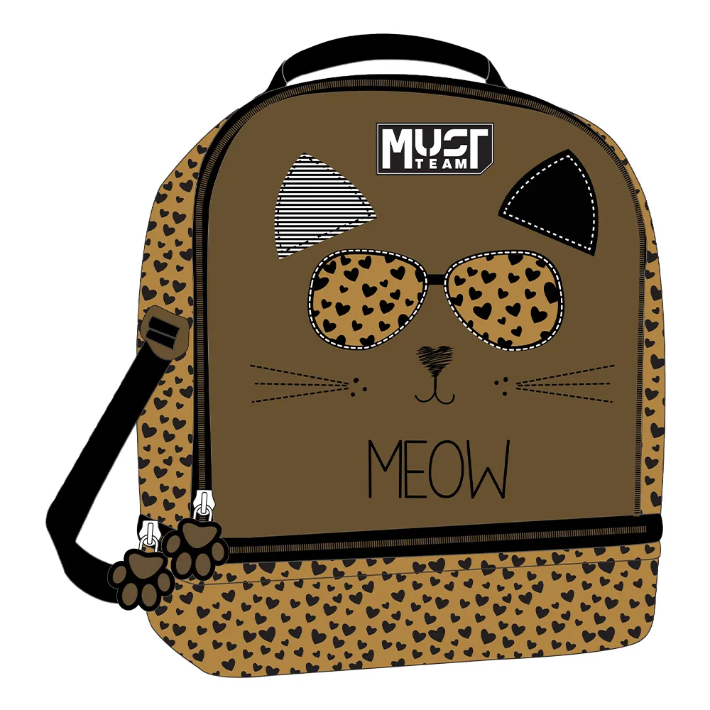 Чанта за обяд Isothermal Meow, 22х16х28