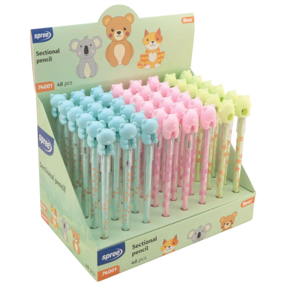 Молив секционен Spree Bear
