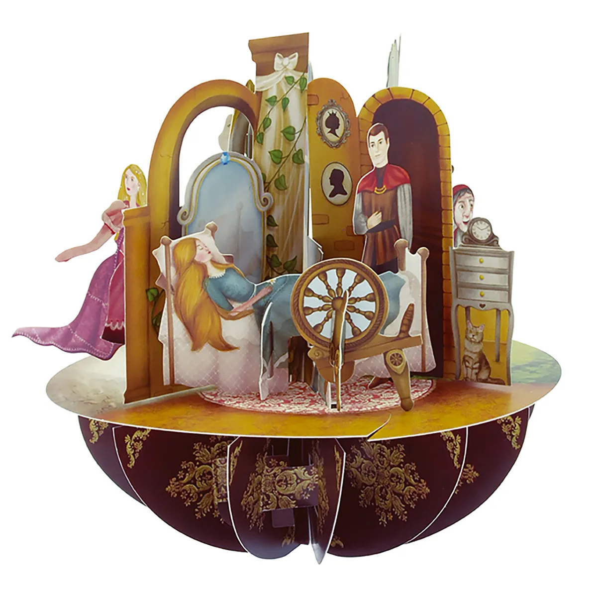 Картичка Santoro 3D Princesses, Pirouettes