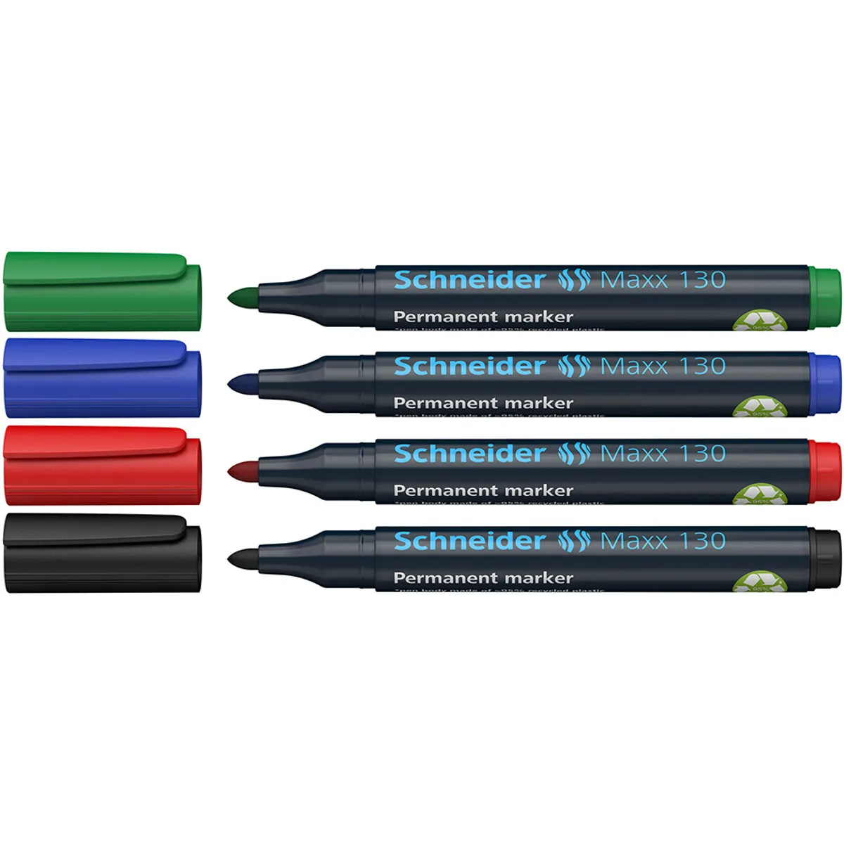 Маркер Schneider Maxx 130-перманент объл-4 цвята