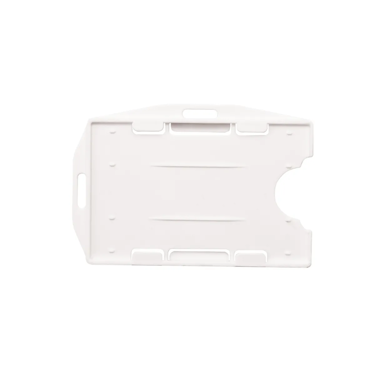 Бадж панел, 85 х 55 мм, универсален, бял