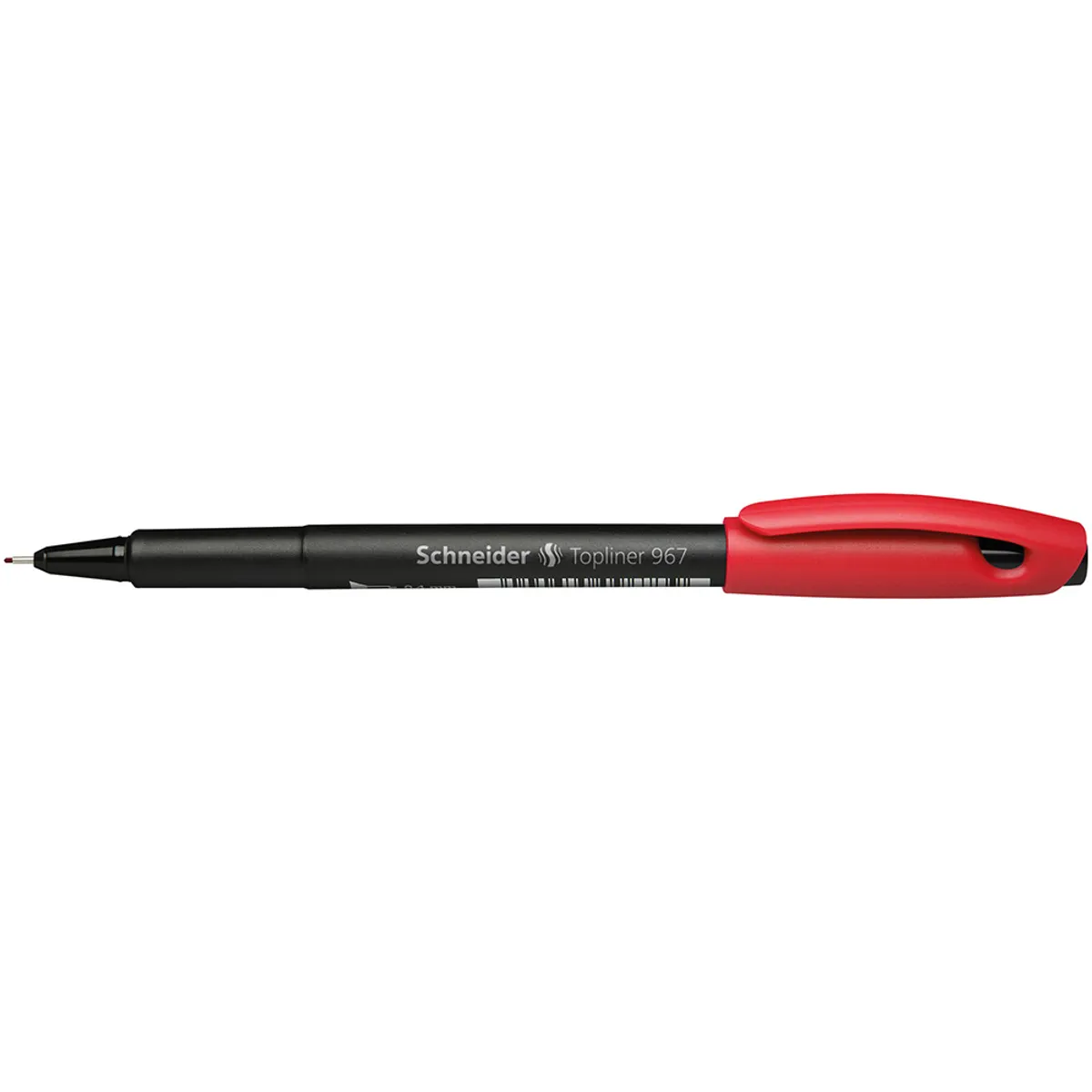 Тънкописец Schneider Topliner 967, 0.4mm- червен