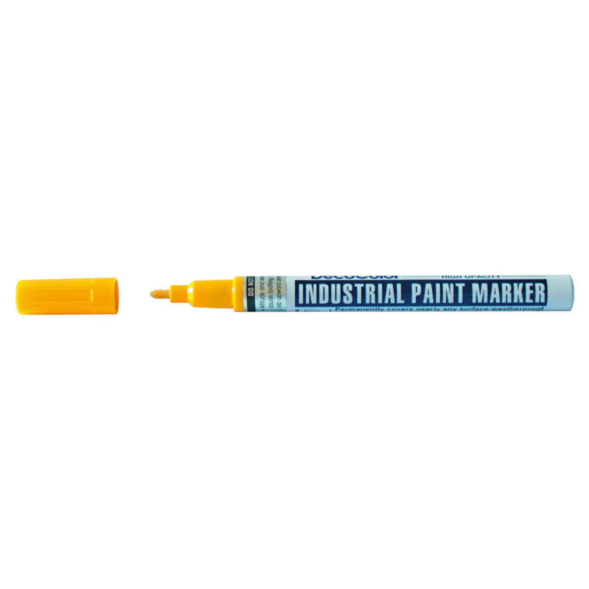 Маркер покриващ Industrial Paint fine - жълт