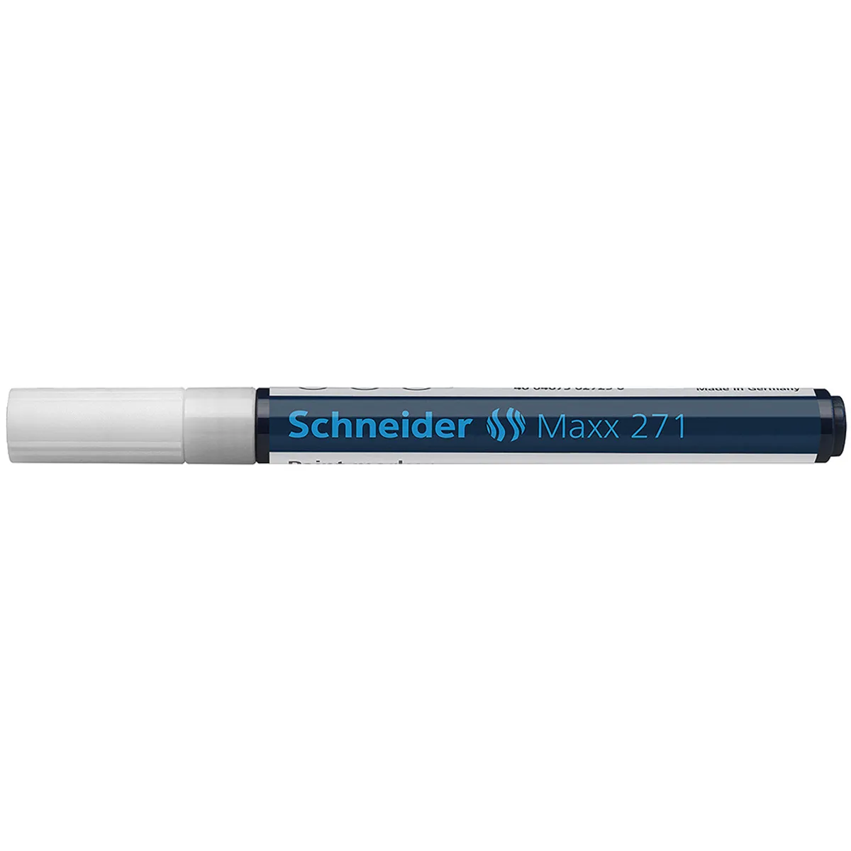 Маркер покрив.Schneider объл Max-271,1-2мм-бял