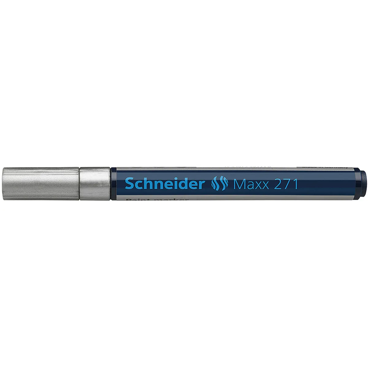 Маркер покрив.Schneider объл Max-271,1-2мм-сребр