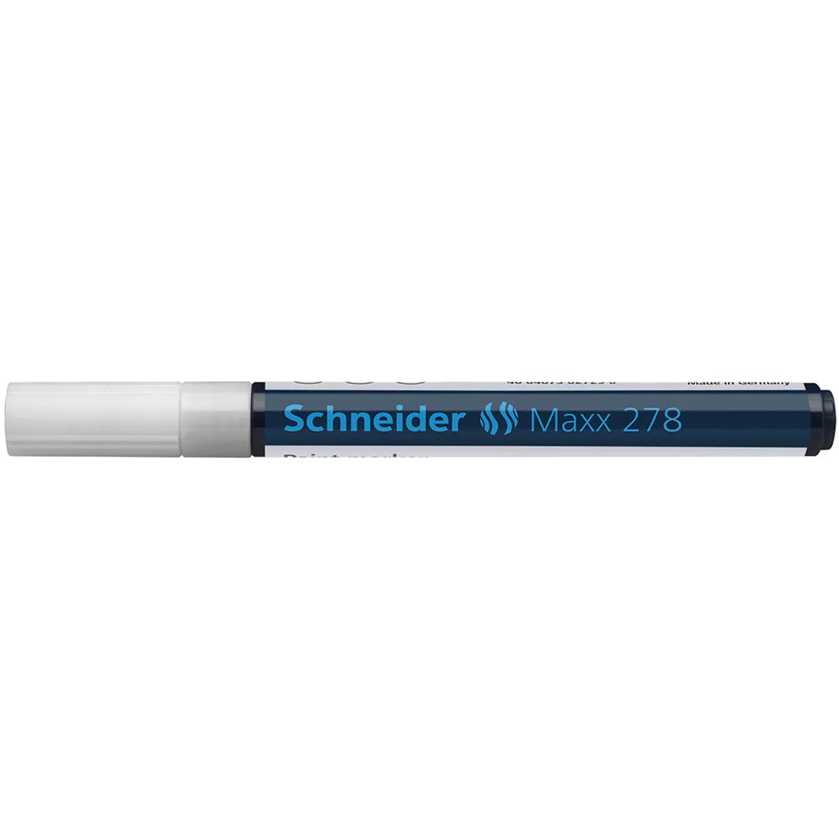 Маркер покрив.Schneider иглен Max-278,0.8мм- бял