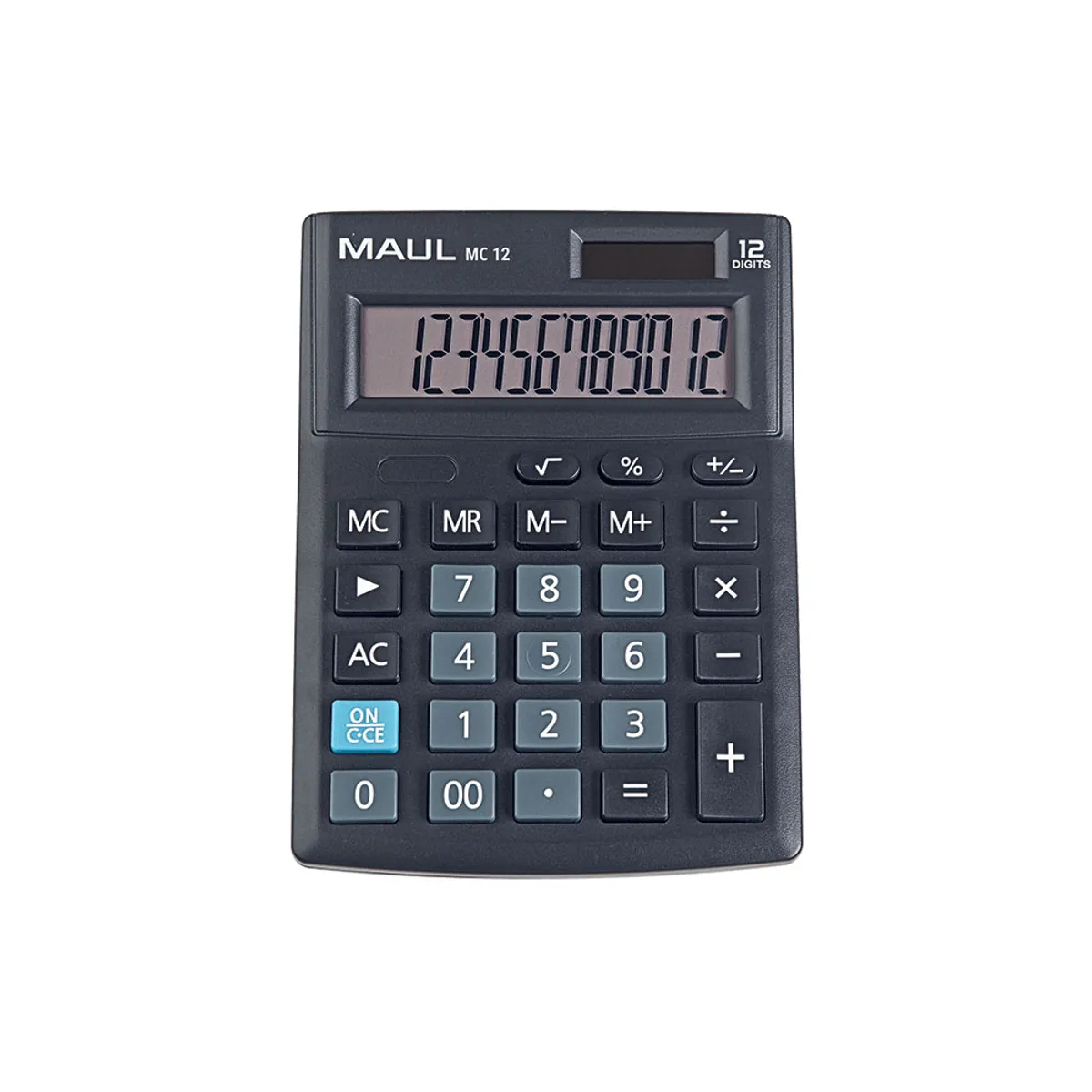 Калкулатор Maul 137x100x30, 12 разр.- черен