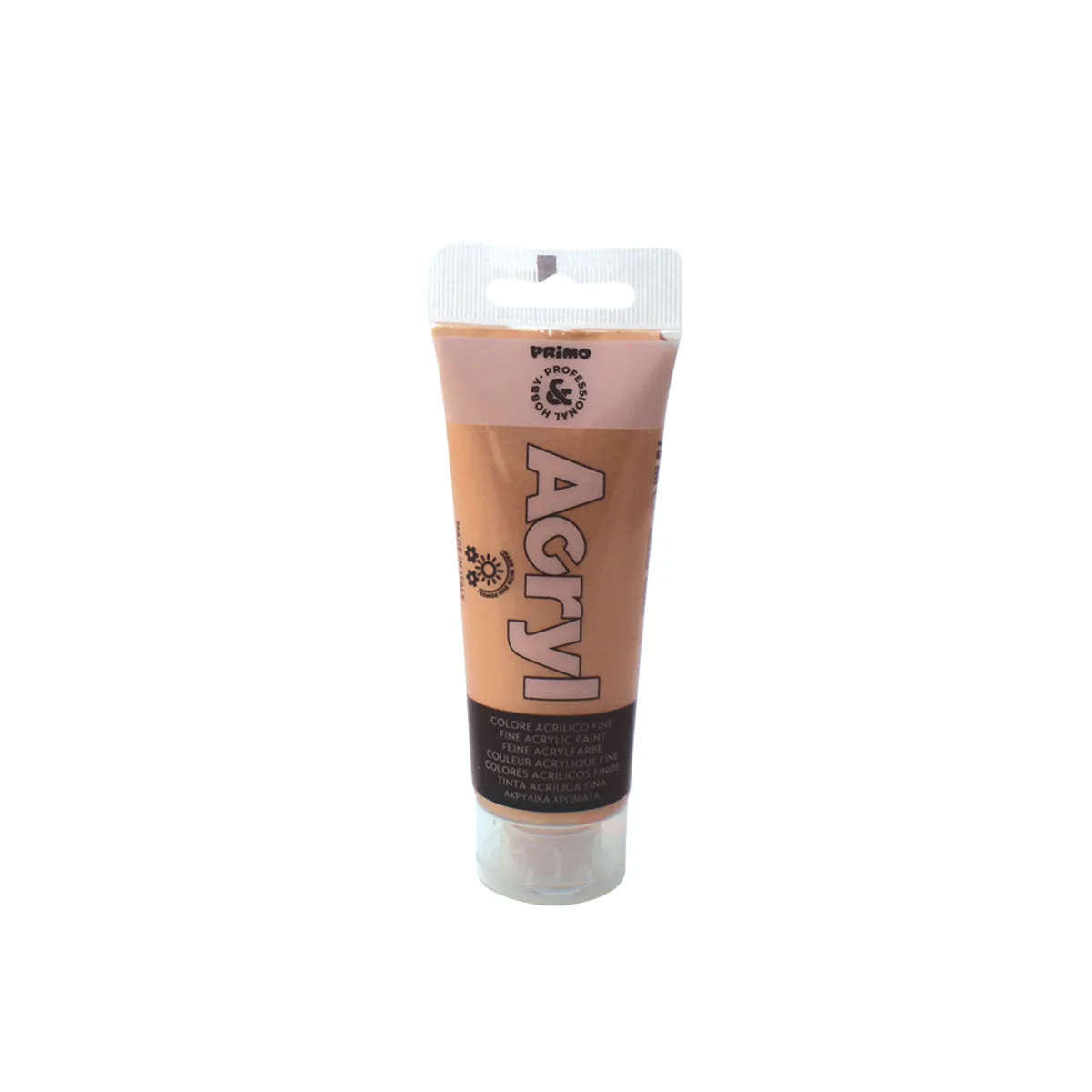 Акрилна боя Primo-75 ml- металикова Pink Gold