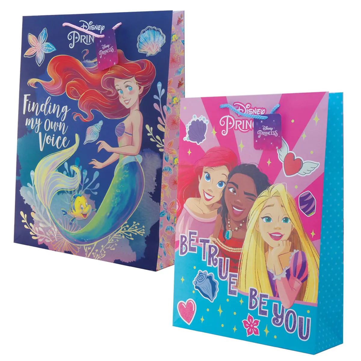 Торбичка подаръчна 33x10x45 см, картон 210 г/м2, Princess Glitter