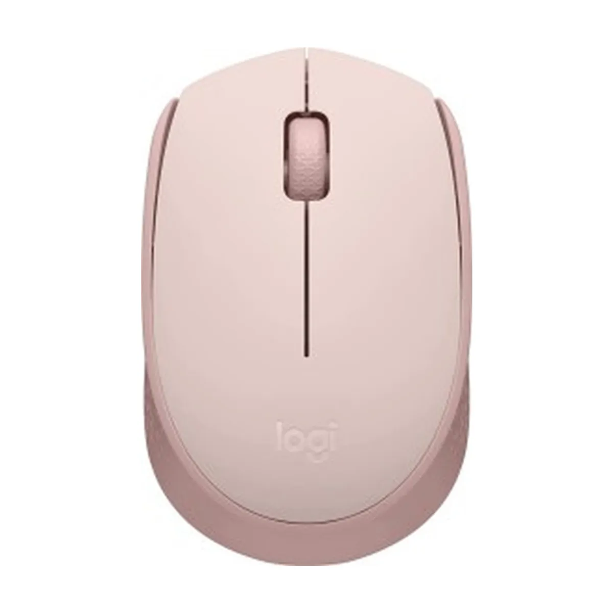 Мишка оптична, безжична, M171, розова, USB, скрол