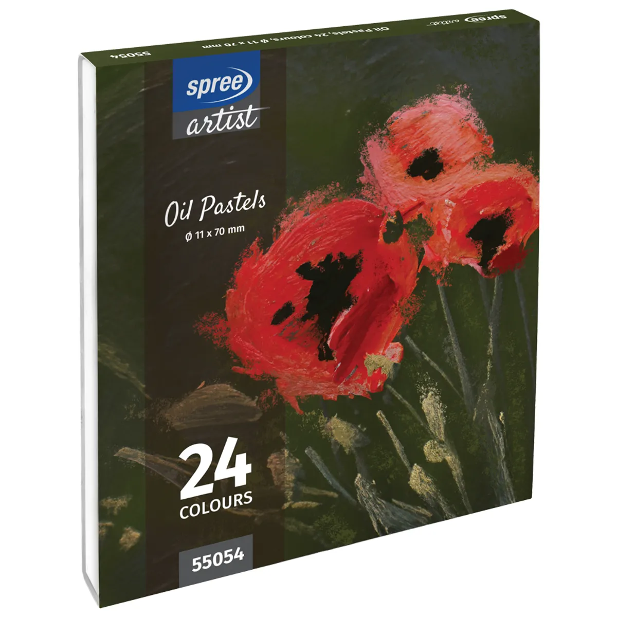 Пастел Spree Artist, маслен мек - 24 цвята