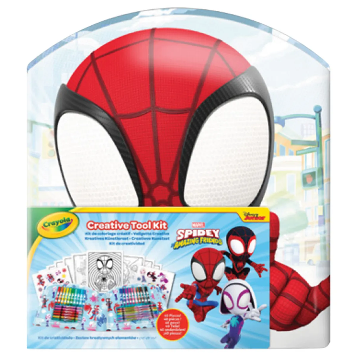 Куфарче за оцветяване 44 части Spidey