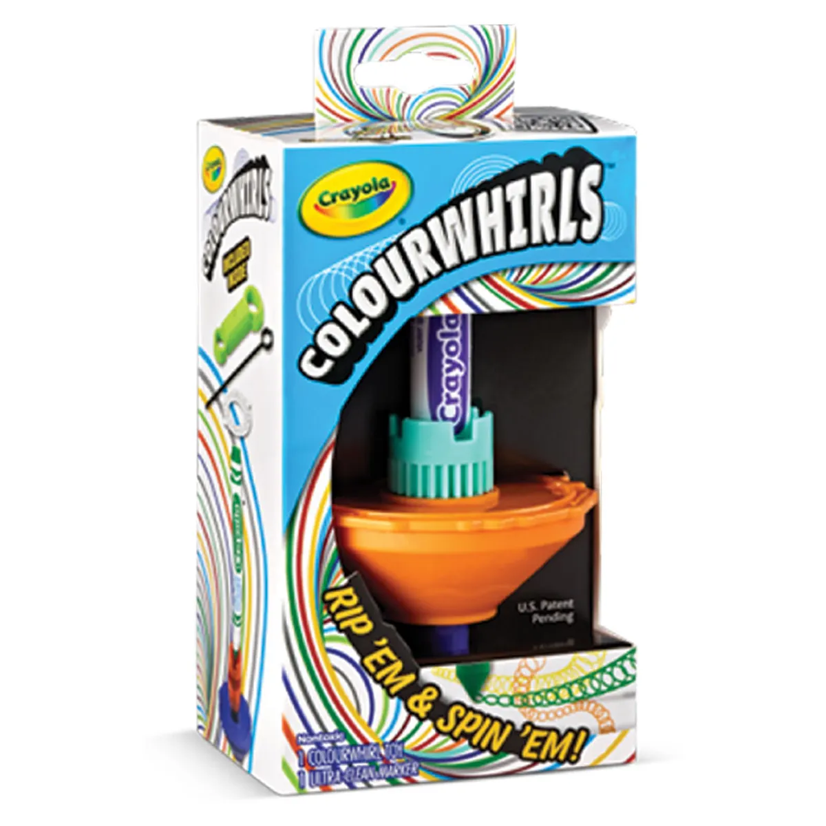 Пумпал с маркери Colourwhirls