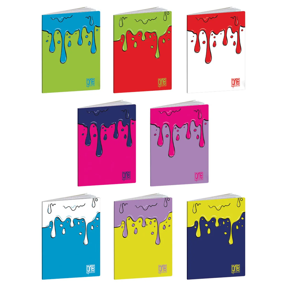 Тетрадка BlasettiOne Color Paint, А4-50л.-ш.р.