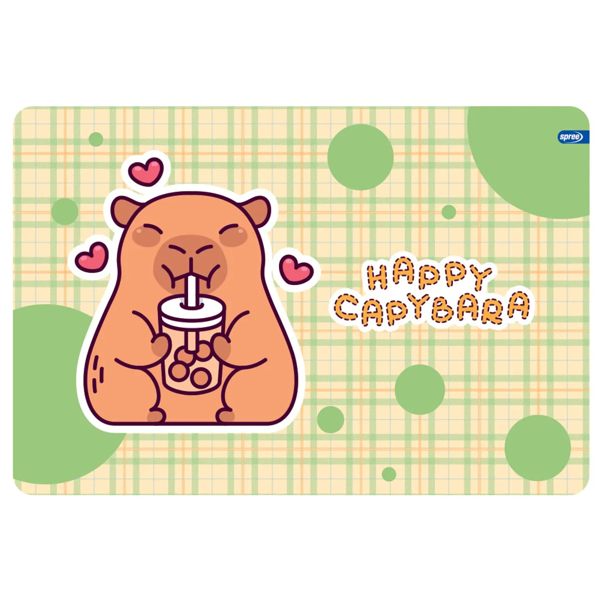 Подложка за бюро PP, Capybara, 43х29 см
