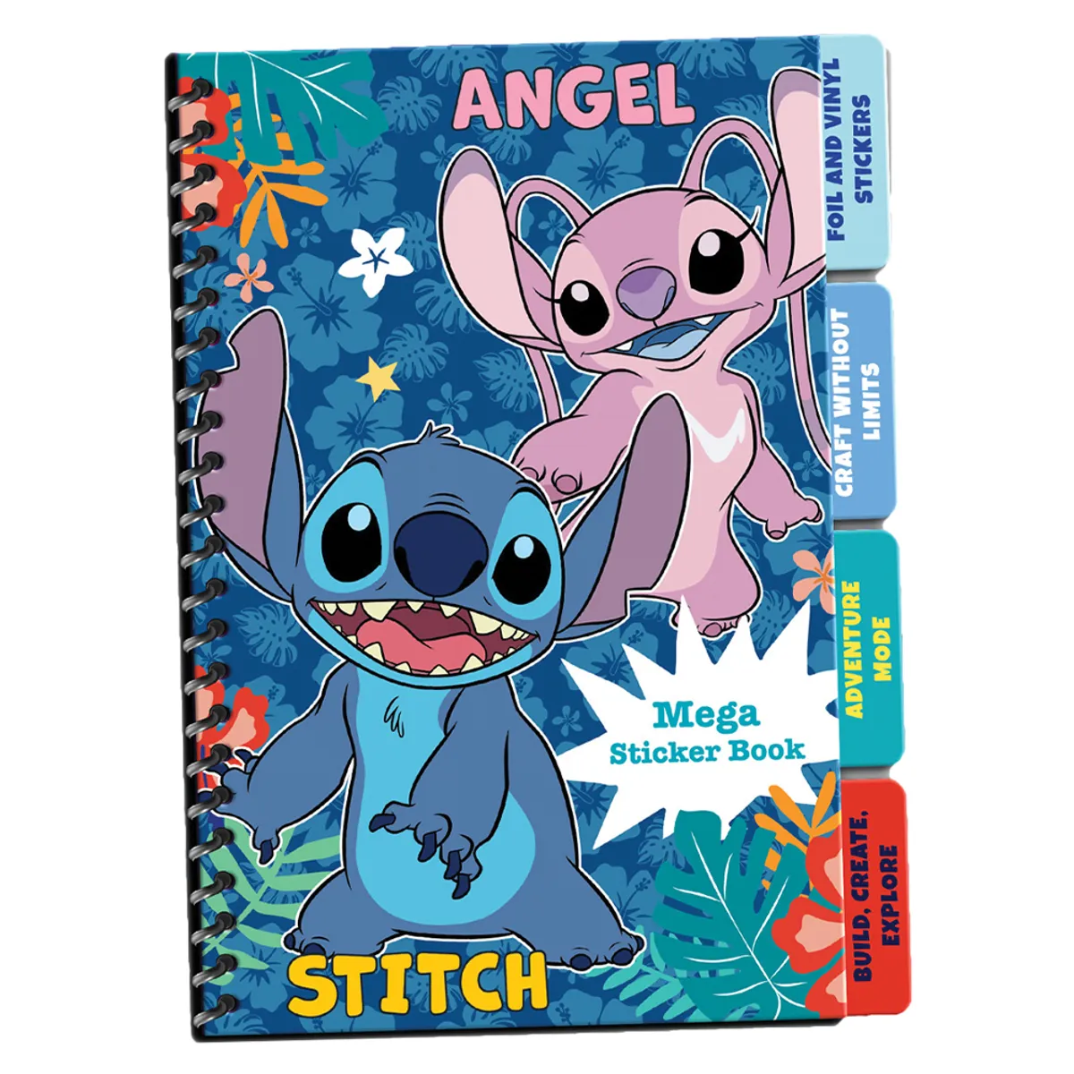 Книжка със стикери 13.2х20.3 см, Lilo&Stitch