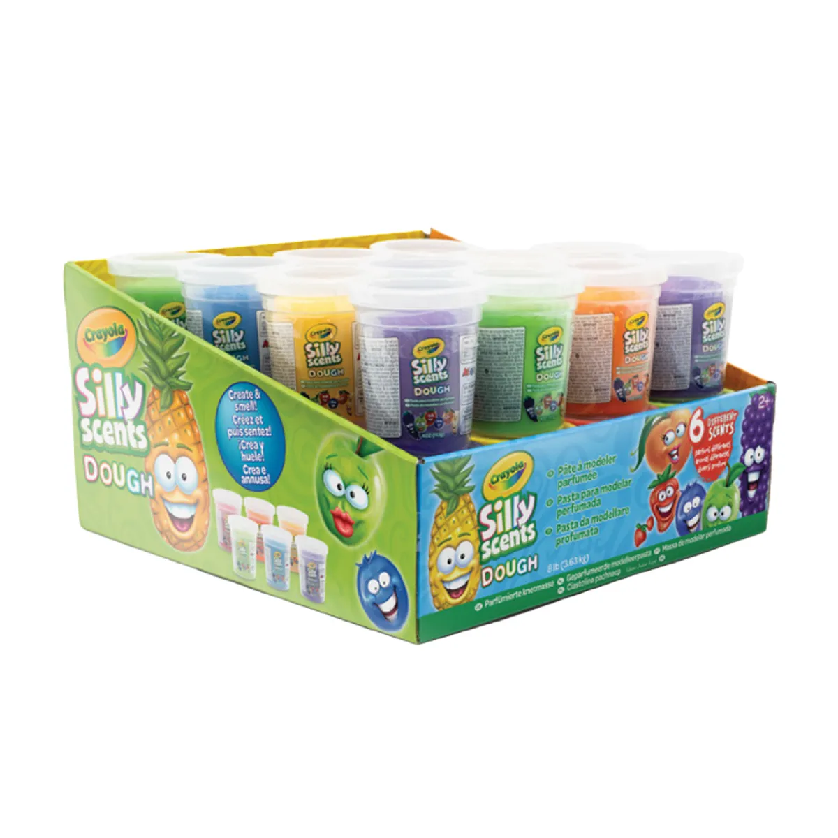 Моделин 113 г, микс цветове ароматен Silly Scents